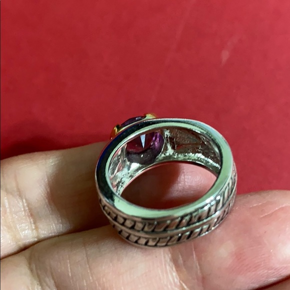 🖤Purple💕stone ring - Picture 8 of 11